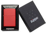 Zippo Red Matte 233