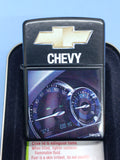 Zippo Chevy Speedometer Black Matte 24018