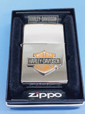 Zippo Harley Davidson Bar and Shield Emblem High Polished Chrome 24021