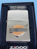 Zippo Harley Davidson Bar and Shield Emblem High Polished Chrome 24021