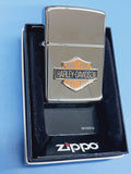 Zippo Harley Davidson Bar and Shield Emblem High Polished Chrome 24021