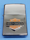 Zippo Harley Davidson Bar and Shield Emblem High Polished Chrome 24021