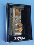 Zippo Harley Davidson Bar and Shield Emblem High Polished Chrome 24021