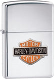 Zippo Harley Davidson Bar and Shield Emblem High Polished Chrome 24021