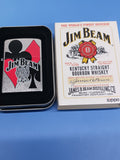 Zippo Jim Beam Cards Street Chrome 24054