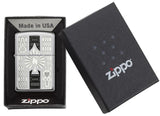 Zippo Ace of Spades High Polish Chrome 24196