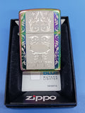 Zippo Engraved Filigree Spectrum 24203