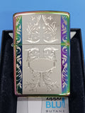 Zippo Engraved Filigree Spectrum 24203