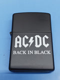 Zippo AC/DC Back In Black Black Matte 24279