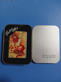 Zippo Tattoo Art Nautical Naughty Street Chrome 24322