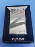 Zippo Windswept Z High Polish Chrome 24461