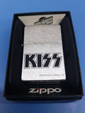 Zippo Kiss Logo Brushed Chrome 24565