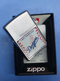 Zippo MLB Los Angeles Dodgers Brushed Chrome 24593