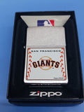 Zippo MLB San Francisco Giants Brushed Chrome 24594