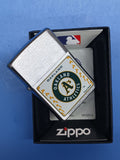Zippo MLB Oakland Athletics Brushed Chrome 24599