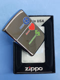 Zippo Peace Love & Prosperity High Polish Chrome 24714