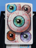 Zippo Eyeballs White Matte 24716