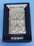 Zippo Beer 6 Pack High Polish Chrome 24720