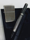 Zippo Gift Set Black Diamond Lighter/Pen 24749