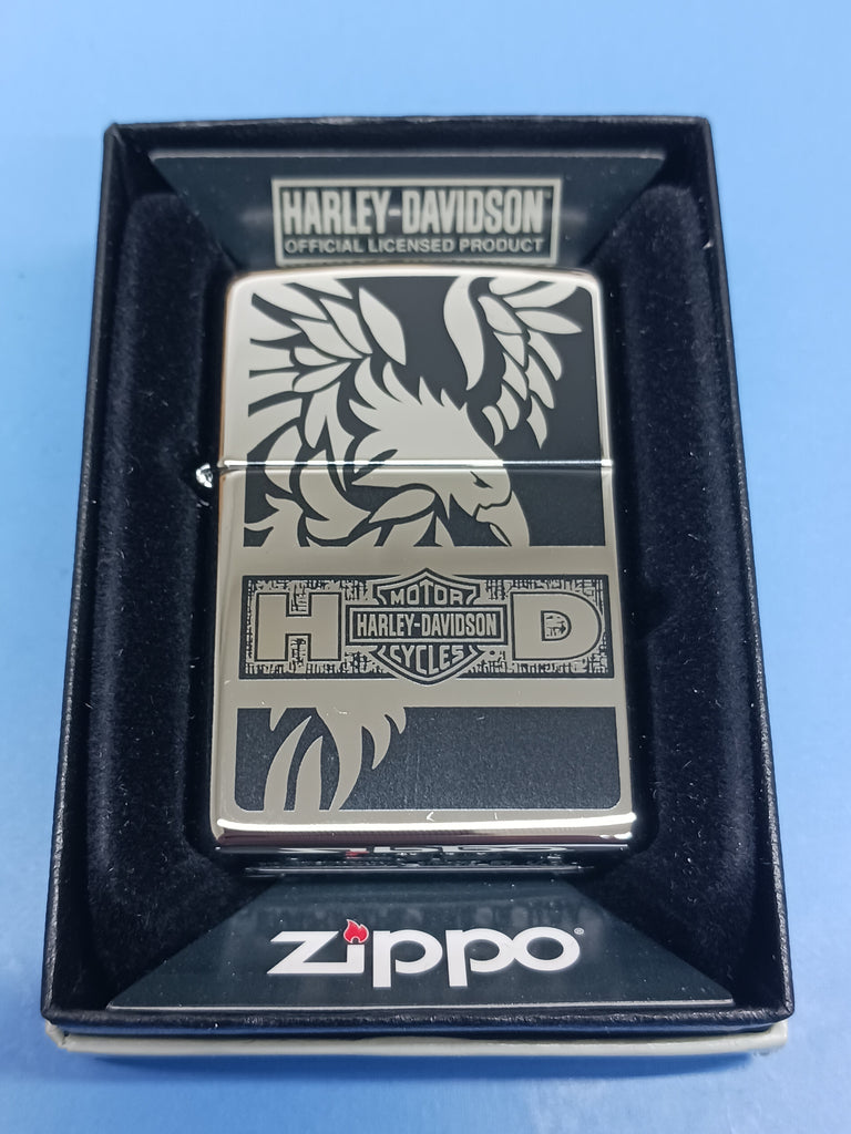 Guts Outside Zippo Harley-Davidson Full Face Eagle 24775 – Real Guts Outdoor