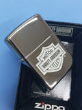 Zippo Harley Davidson Bar & Shield High Polish Chrome 24776