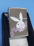 Zippo Playboy Bunny White High Polish Chrome 24790