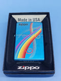 Zippo Rainbow Cerulean 24806