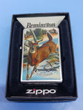 Zippo Remington Deer Street Chrome 24818