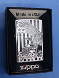 Zippo Truck Eagle Brushed Chrome 24826