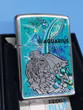 Zippo Zodiac Aquarius High Polish Chrome 24929