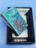 Zippo Zodiac Aquarius High Polish Chrome 24929