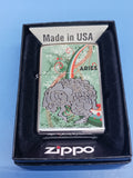 Zippo Zodiac Aries High Polish Chrome 24931