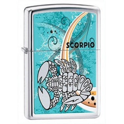 Zippo Zodiac Scorpio High Polish Chrome 24938