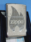 Zippo Hidden Flame High Polish Chrome 24942