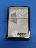 Zippo Tied Up Zippo Logo Black Ice 24943