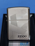 Zippo Tied Up Zippo Logo Black Ice 24943