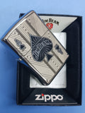 Zippo Jim Beam Ace High Polish Chrome 24945