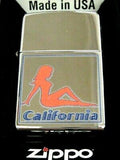 Zippo California Girl Pocket Lighter 250-59901