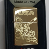 Zippo 254B Eagle Flag USA 254B-74777