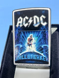 Zippo ACDC Ballbreaker Brushed Chrome 28020