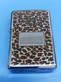 Zippo Leopard High Polish Chrome Lighter 28047