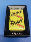 Zippo Police Caution Tape Lem Matte 28060