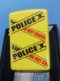 Zippo Police Caution Tape Lem Matte 28060