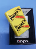 Zippo Police Caution Tape Lem Matte 28060