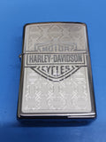 Zippo Harley Davidson Bar & Shield High Polish Chrome 28083