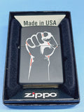 Zippo Fist Black Matte 28141