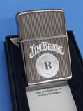 Zippo Jim Beam Crown Stamp Polished Chrome 28190