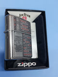 Zippo Jim Beam Emblem Street Chrome Lighter 28344