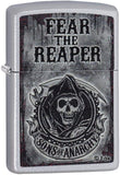 Zippo Sons of Anarchy Fear the Reaper Satin Chrome 28502