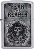 Zippo Sons of Anarchy Fear the Reaper Satin Chrome 28502